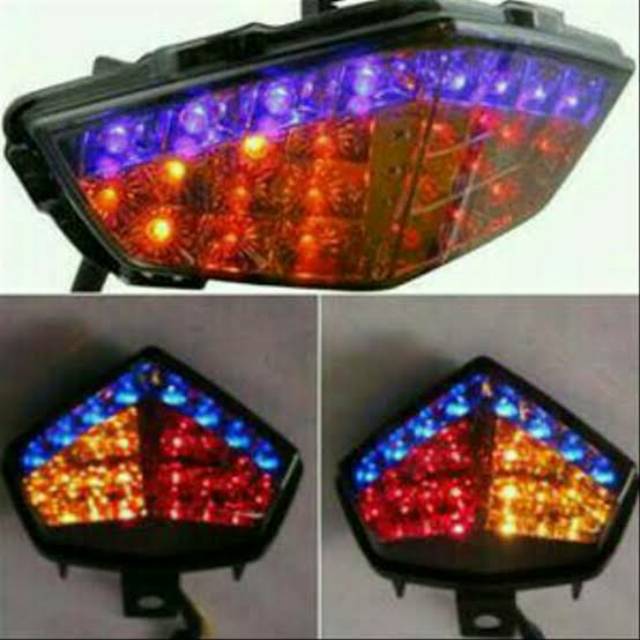 STOP LAMP LED LAMPU BELAKANG VIXION NVA NVL 3 IN 1