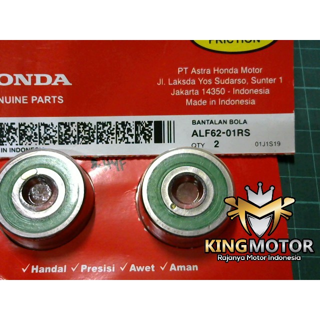 LAHER BEARING 6201 1RS "ORIGINAL" HONDA