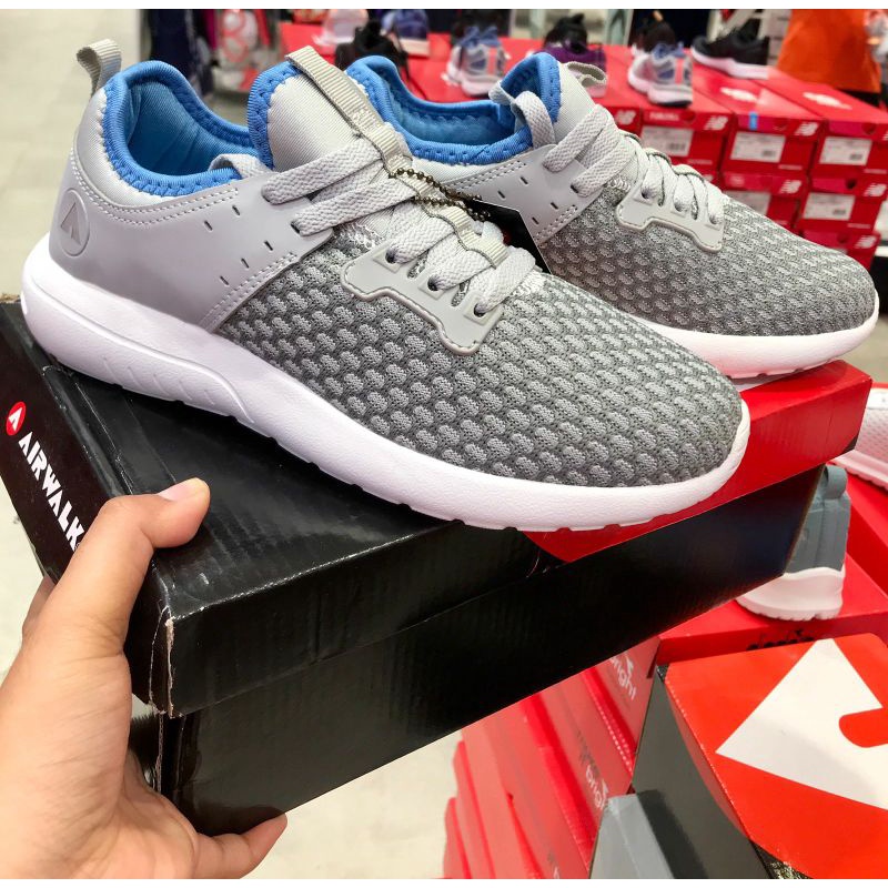 Sepatu airwalk Jared (F) grey original sale ( Size 36,37,38,39 )