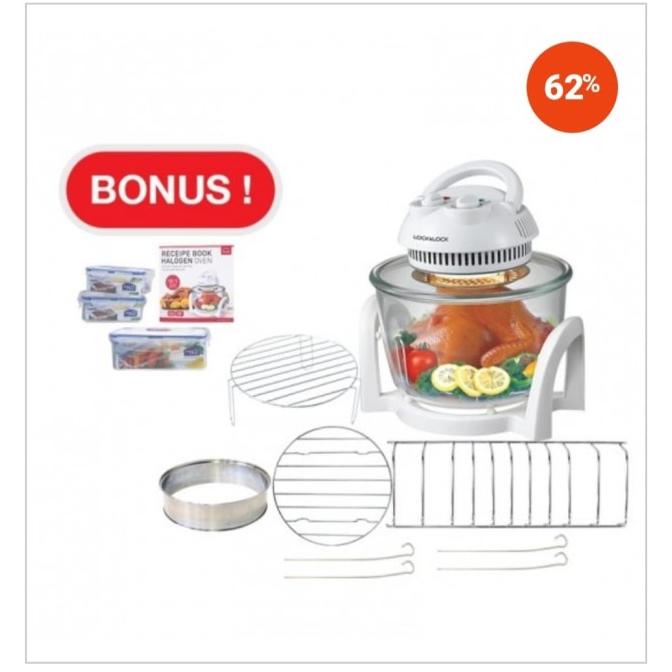 HOTLIST LOCK N LOCK HALOGEN OVEN 7in1