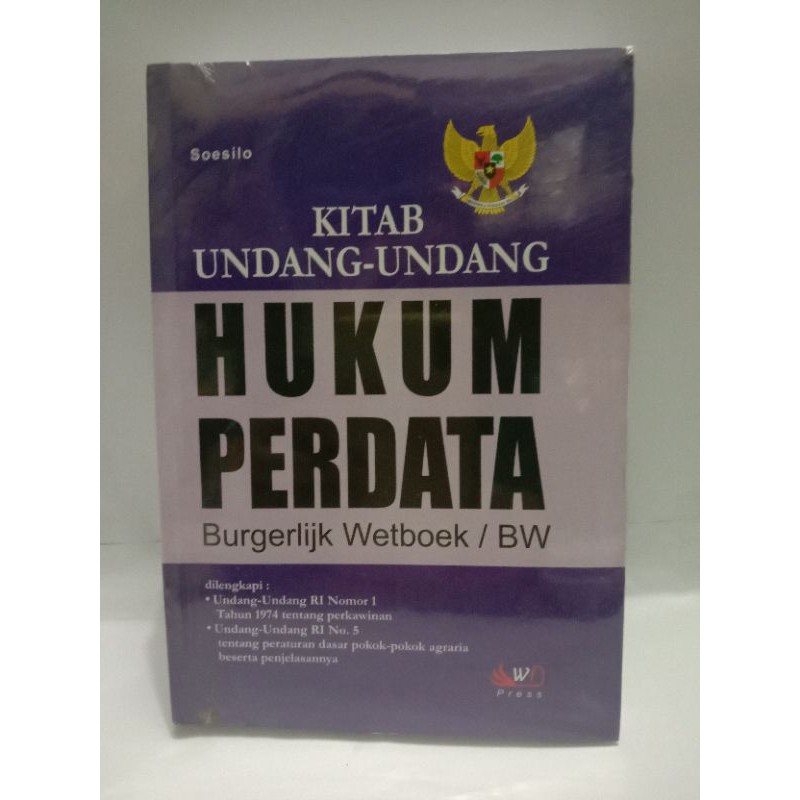 Kitab Undang - Undang Hukum Perdata