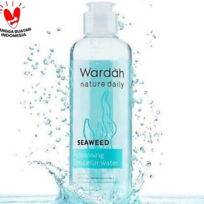 Wardah Nature Daily Seaweed Cleansing Micellar Water 240 ml(BOTOL)