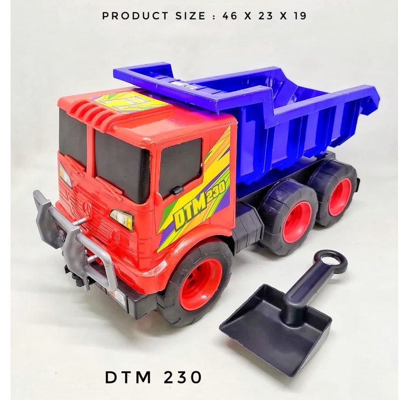 Mainan Anak Mobil Mobilan Truk Pengangkut Dump Truck Jumbo DTM 230