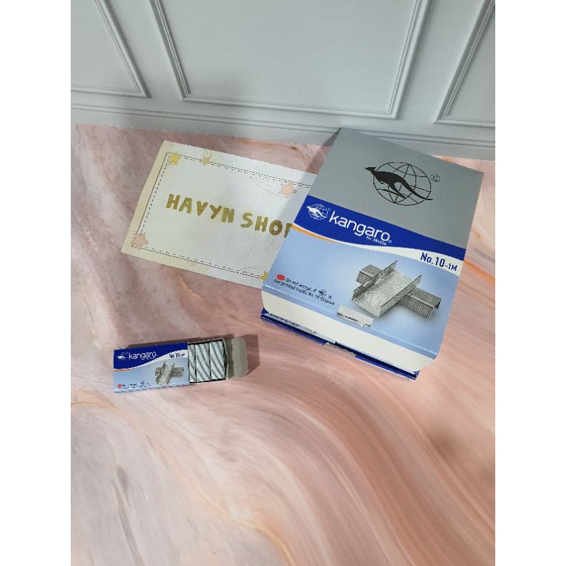 stapler/staples no.10/jepretan JOYKO HD 10/MAX HD 10/hekter/isi staples-Isi Kangoroo no. 10