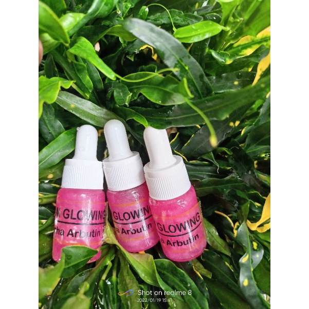 SERUM GLOWING PLUS ALPHA ARBUTIN  PUTIH PERMANEN