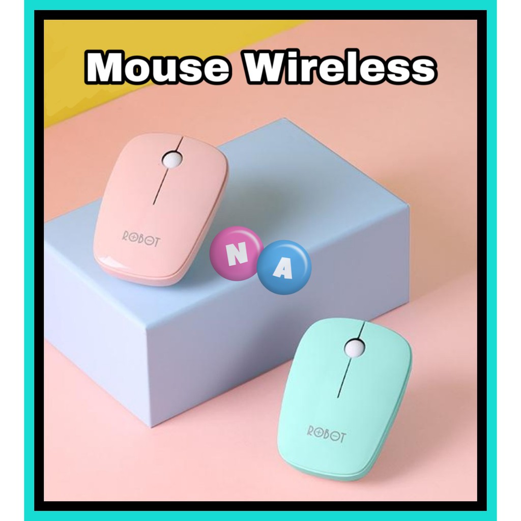 Mouse Wireless Robot Ultra Slim Wireless Mouse M220