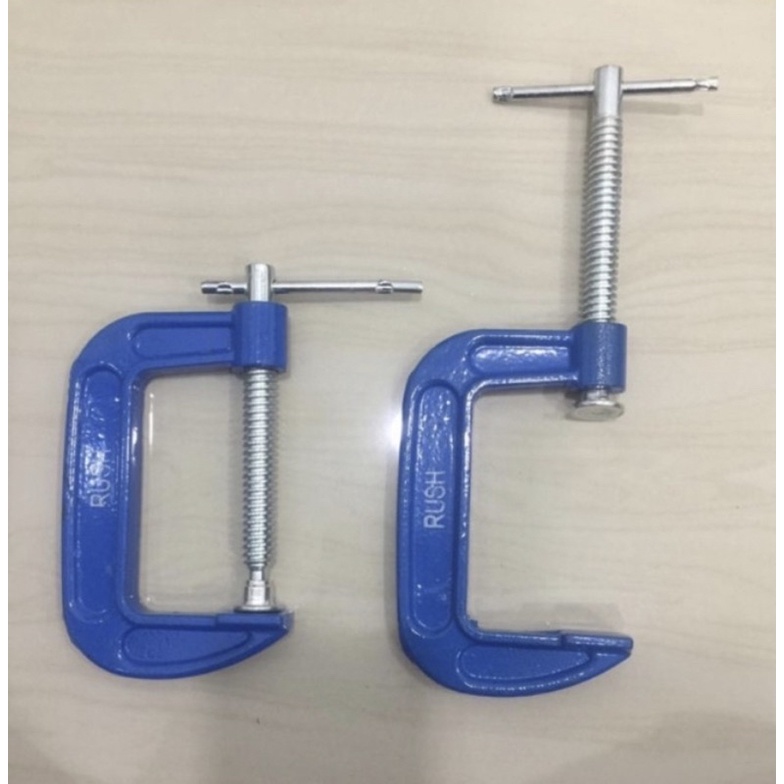 3"inci Bais C klem g klem c catok kayu 3inci klem kayu clamp kayu ragum