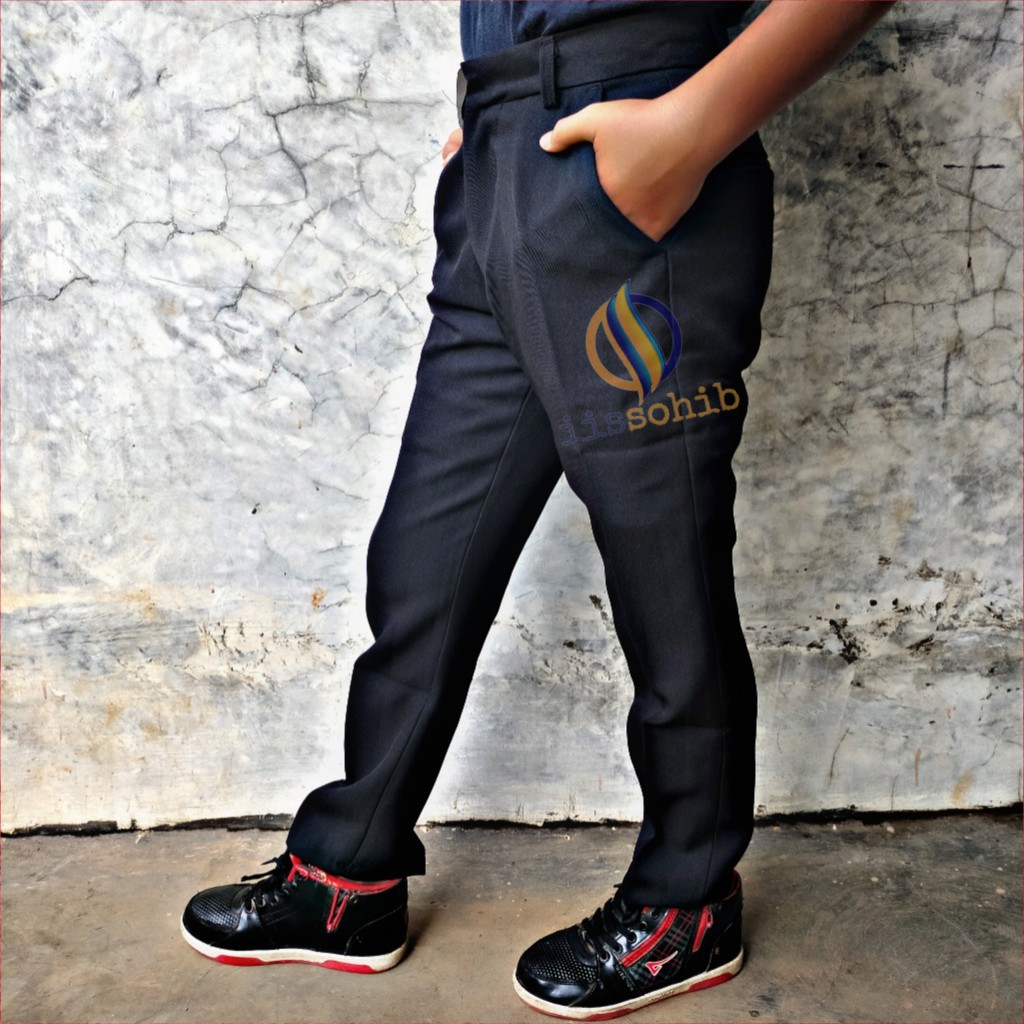 Celana Bahan Pria Formal Panjang Kerja Kantor Big Size Jumbo Slimfit 27-50