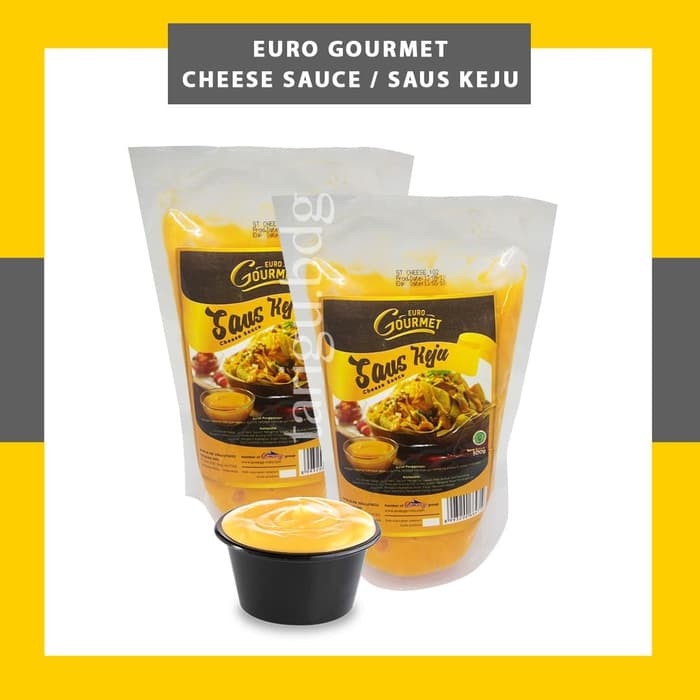 

Order Langsung CHEESE SAUCE EURO GOURMET 500GR - SAUS KEJU CIMORY - BUMBU SAOS KEJU Limited