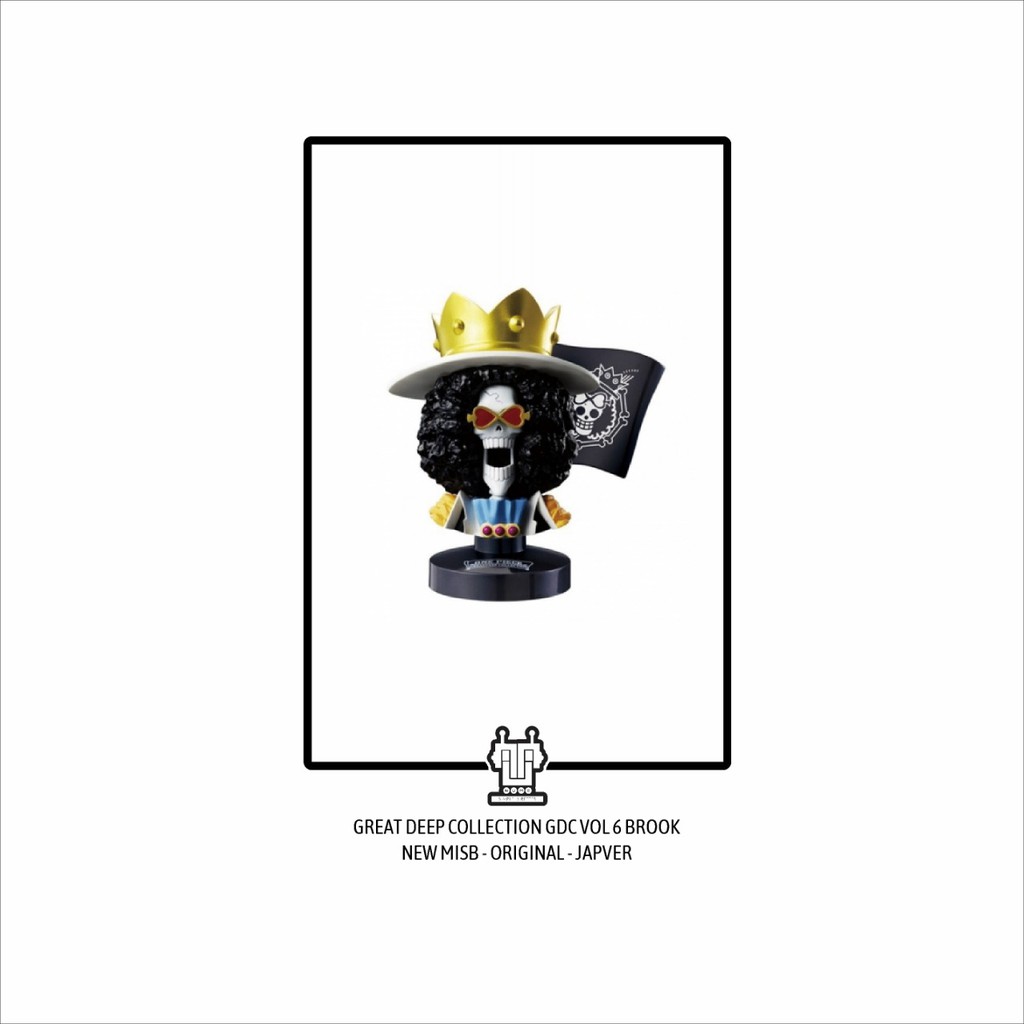 Action Figure One Piece GDC Great Deep Collection Volume 6 Brook