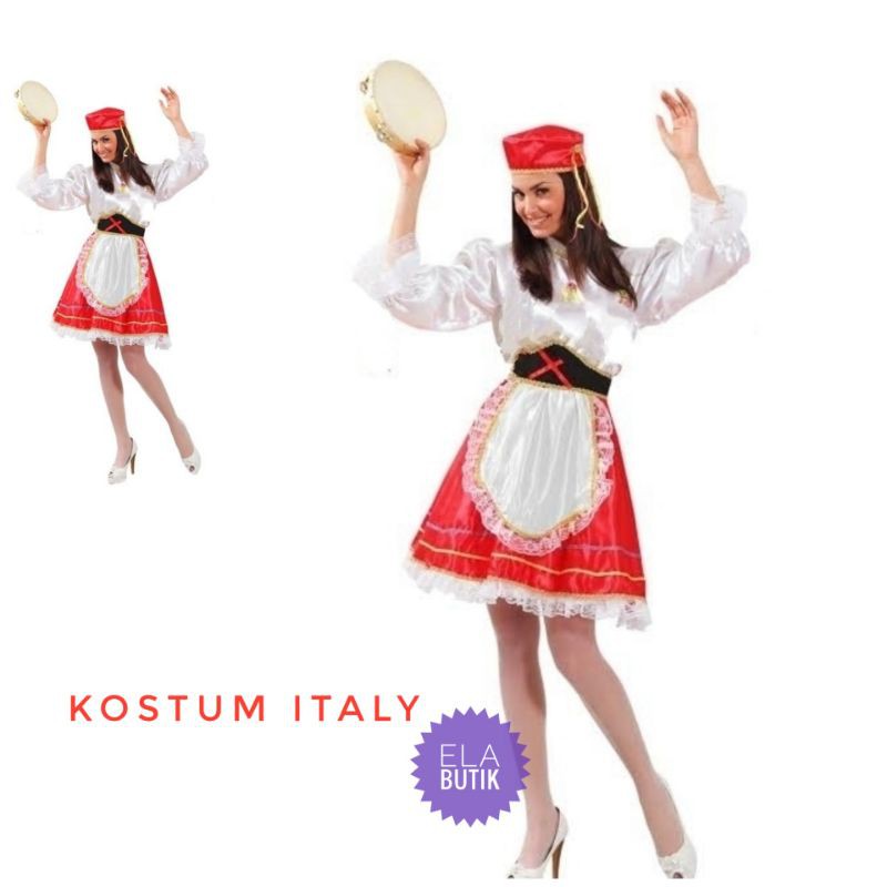 kostum italy-italia-kostum internasional-halloween-dewasa