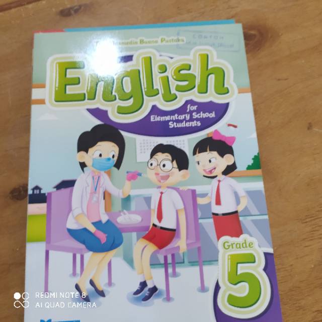 Buku Bahasa Inggris kelas 1-6 penerbit Masmedia Terbaru-3
