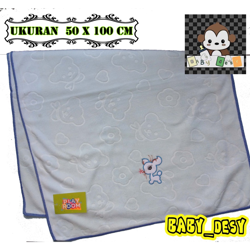 HANDUK ANAK BAYI MICROFIBER / HANDUK MANDI ANAK BAYI LEMBUT MURAH