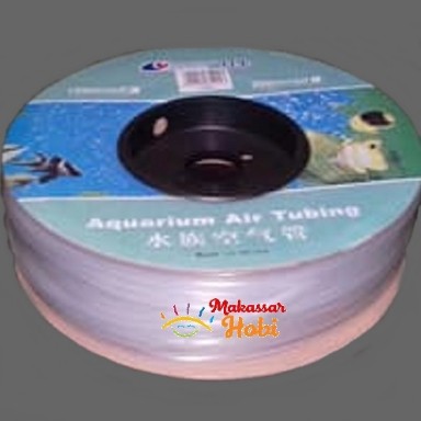 Selang Aerator Pompa Udara Silikon Elastis Aquarium Kolam RESUN 1 Roll