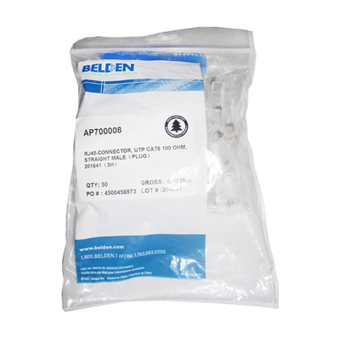 Konektor BELDEN CAT6 RJ45 AP700008 Original ECERAN