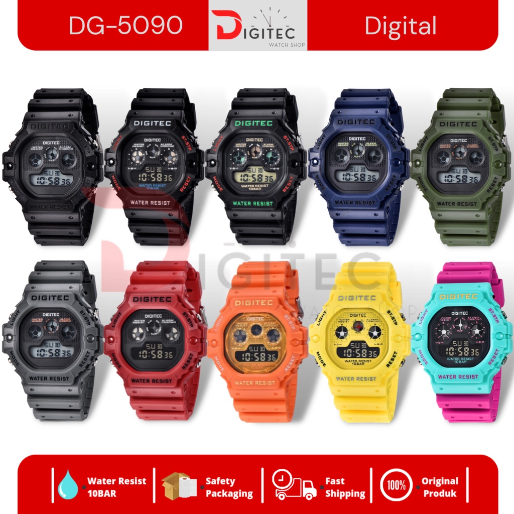Jam Tangan DIGITEC DG-5090/DG 5090/DG5090/DG 3090 Digitec Original 100%