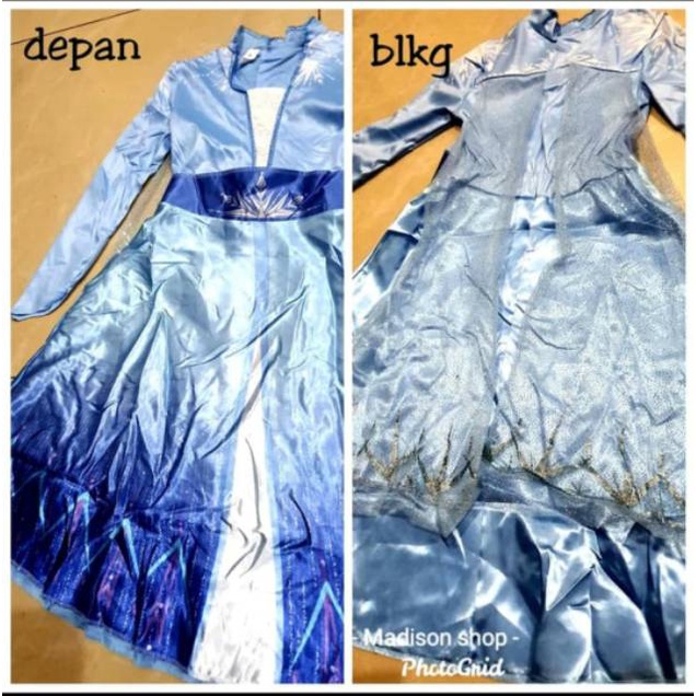 Kostum Anak Frozen 2 Murah Baju Cosplay Elsa Frozen II Hadiah Anak