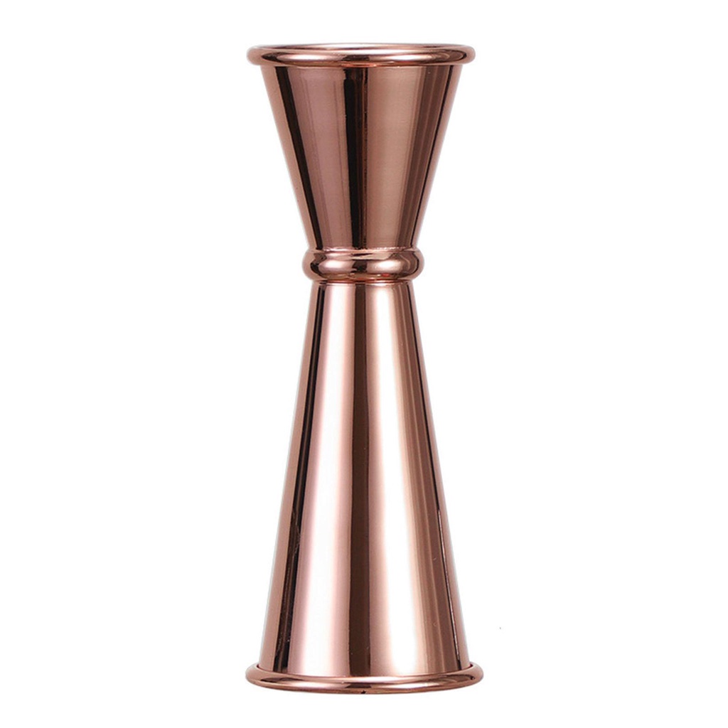 Populer 1oz 2oz Double Cocktail Jigger Baru Measure Cup Drink Spirit Stainless Steel