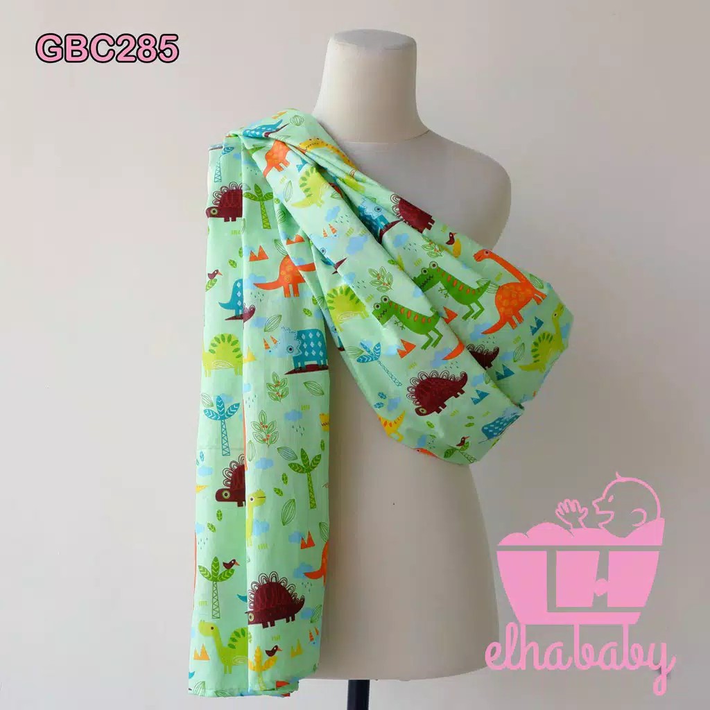 Gendongan bayi Cukin Karakter| Kain Gendong Karakter| Jarik Modern Ukuran 80x 240 cm motif ELHA BABY