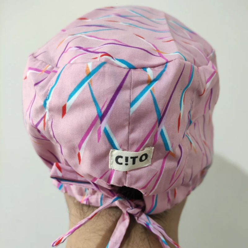 Head cap / head cap medis motif / surgical cap / topi dokter / topi operasi / topi perawat