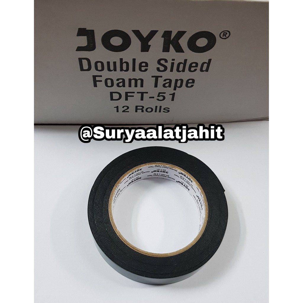 Double Tape Pita busa dua sisi DFT-51 JK 24mm =rp.7.000/pcs