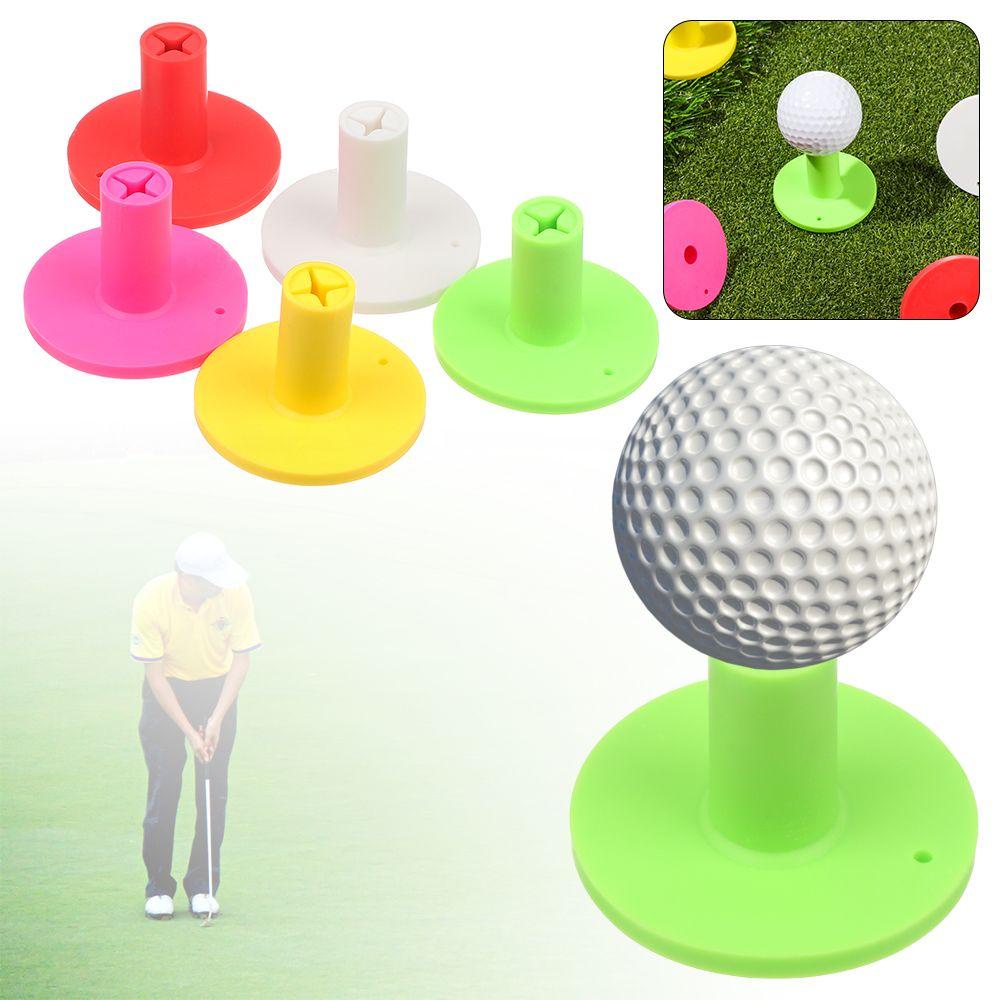 Suyo Tee Bola Golf Bahan Karet Warna Warni Untuk Latihan