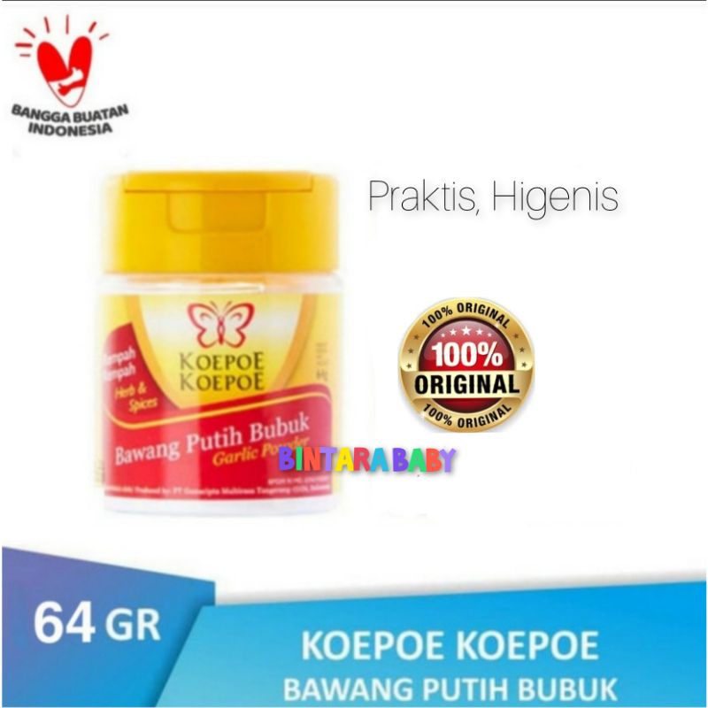 Garlic Powder Bawang putih bubuk Koepoe koepoe / Bumbu Masak