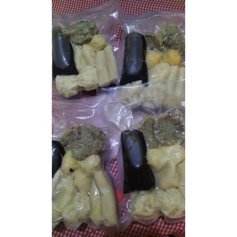 

10 pempek campur