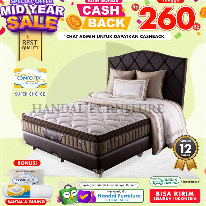 Full Set Comforta Springbed Super Choice ukuran 160 x 200