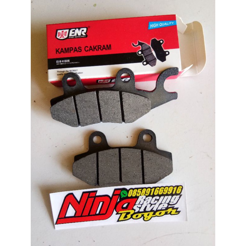 kampas rem belakang ninja rr, ninja r, ninja ss