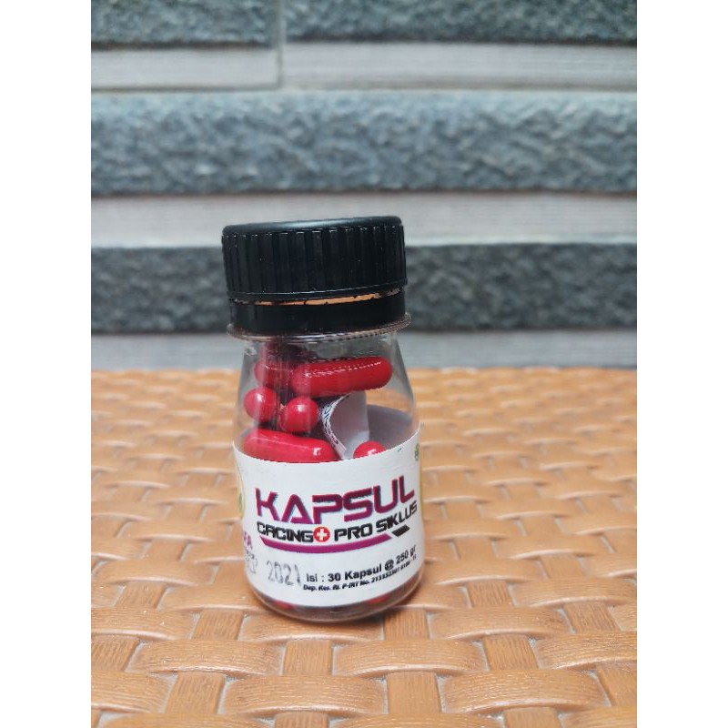 Biosyafa Kapsul Cacing isi 30 kapsul serunidjamoe