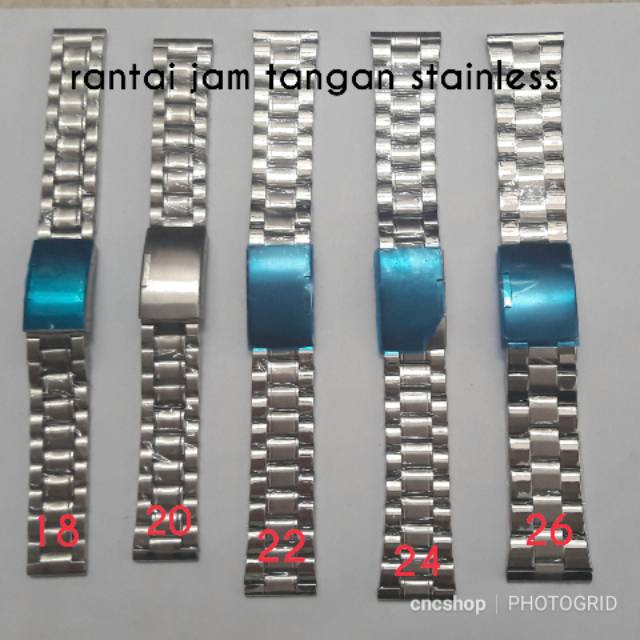 Rantai Jam Tangan Stainless