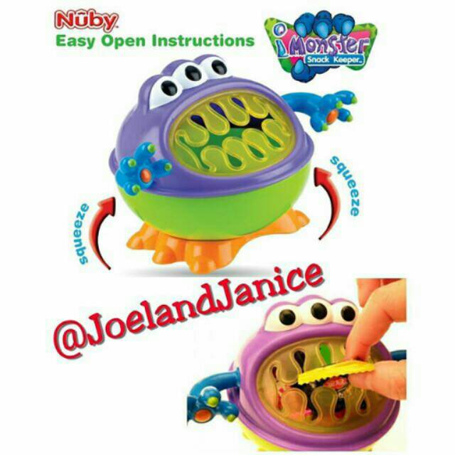 NUBY Monster Snack Keeper