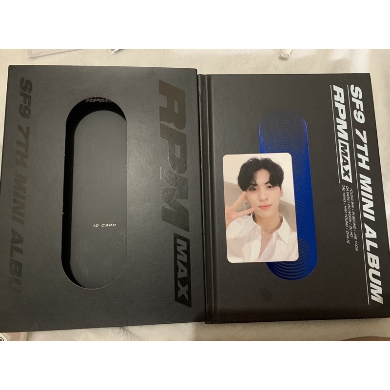 SF9 RPM ALBUM MAX TAEYANG ZERO PHOTOCARD