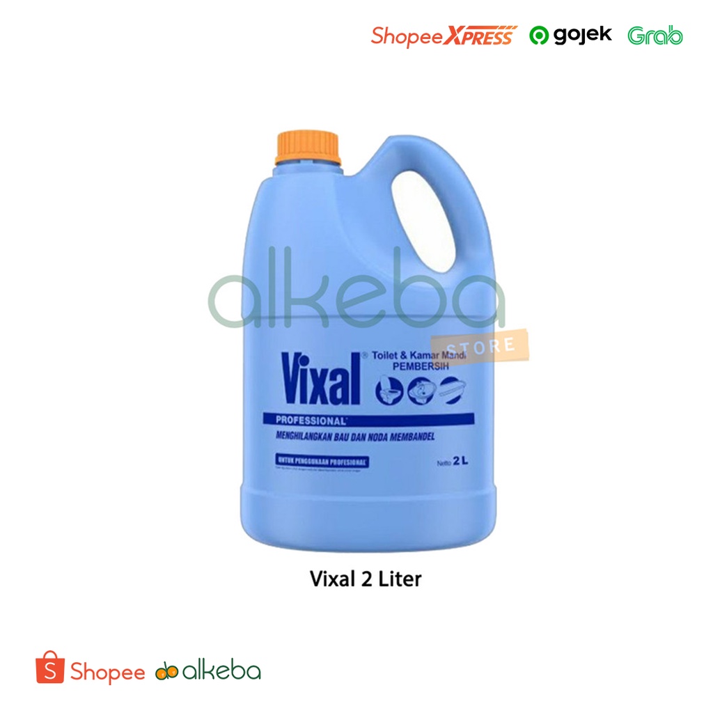 Vixal 2L Pembersih Toilet Porselen Keramik Kamar mandi 2 Liter