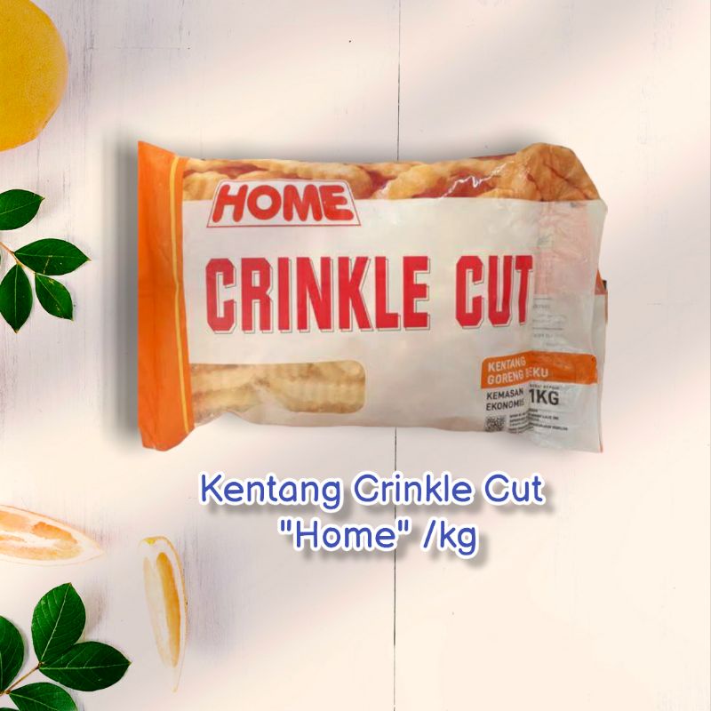 

Kentang Crinkle Cut Home 1kg / French fries