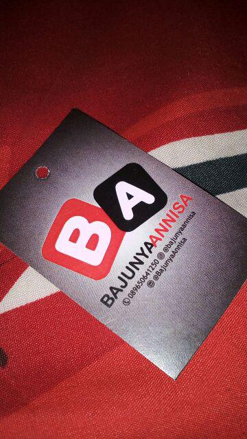 Label Hangtag Art Carton 260gr Full Color(free Desain)