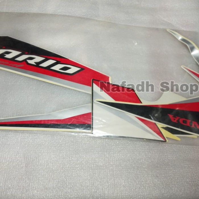 Ready HG00I1 Stiker Lis Body Vario 110 FI ISS Tahun 2016-2017 Putih Full