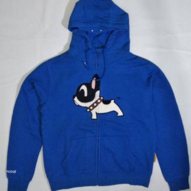 Sweater hooedi zipper pancoat ASU dog