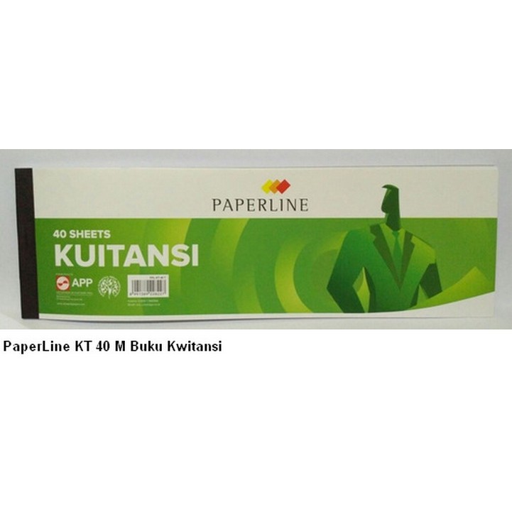 

PaperLine KT 40 M Buku Kwitansi ( 3 pcs )