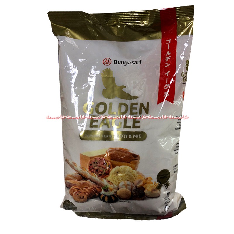 Bungasari Golden Angle 1kg Tepung Terigu Untuk Roti Mie Bunga Sari Trigu Powder Bubuk Bugasari