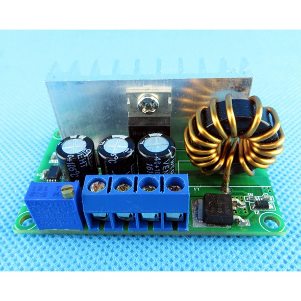 High efficiency DC-DC adjustable boost power supply (533)