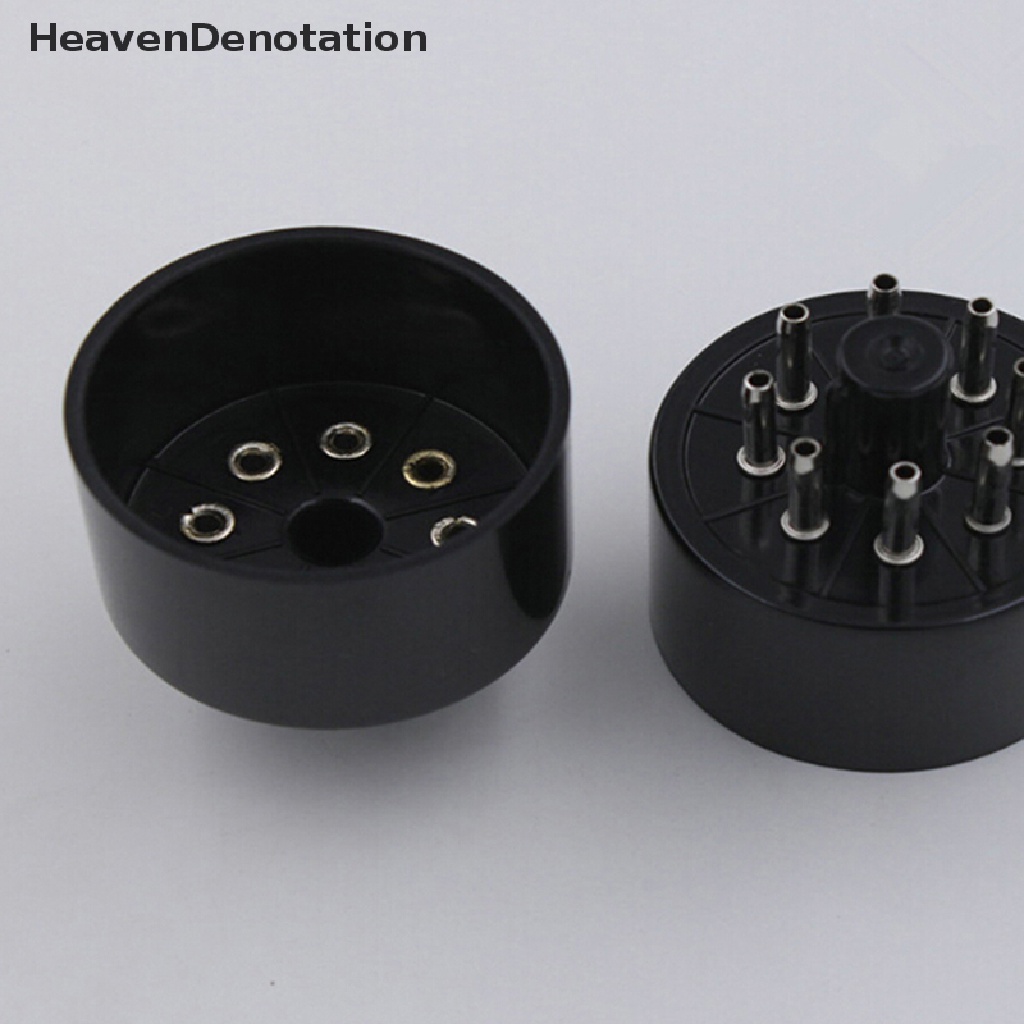 [HeavenDenotation] 1pc 8pin bakelite tube socket valve base triode rectifier forKT88 EL34 6550 6SN7