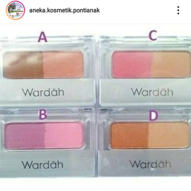 WARDAH BLUSH ON