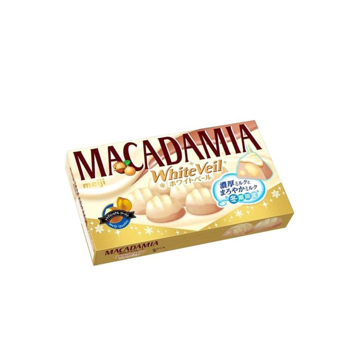 

#HANDCARRY Meiji Macadamia Choco White Veil 83g - UFOHCR1354