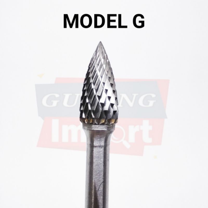 MATA BOR ALAT TUNER CUNER TUNNER PORTING BESAR BATANG 6MM PANJANG 10CM