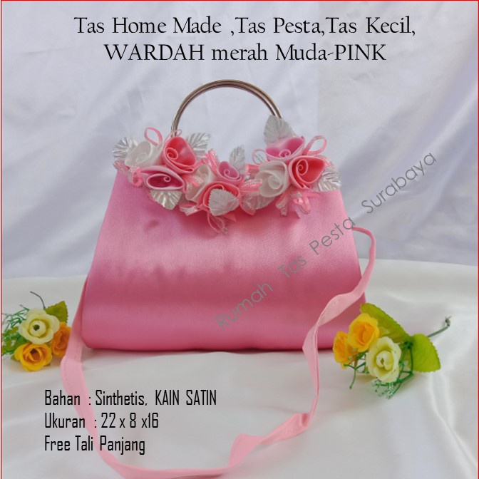 TAS PESTA SATIN WARDAH TAS CANTIK MODEL CLUCTH DAN SELEMPANG BEST SELLER  BISA COD SELURUH INDONESIA