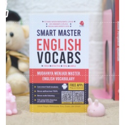 PAKET 2 BUKU SMART MASTER ENGLISH VOCABS & SIMPLE GRAMMAR Mudahnya Belajar Vocabulary Inggris-SMART VOCABS SAJA