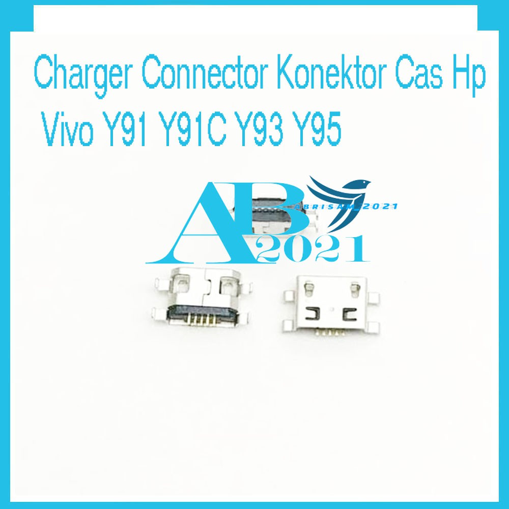 PLUNG IN Charger Connector Konektor Cas Hp Vivo Y91 Y91C Y93 Y95