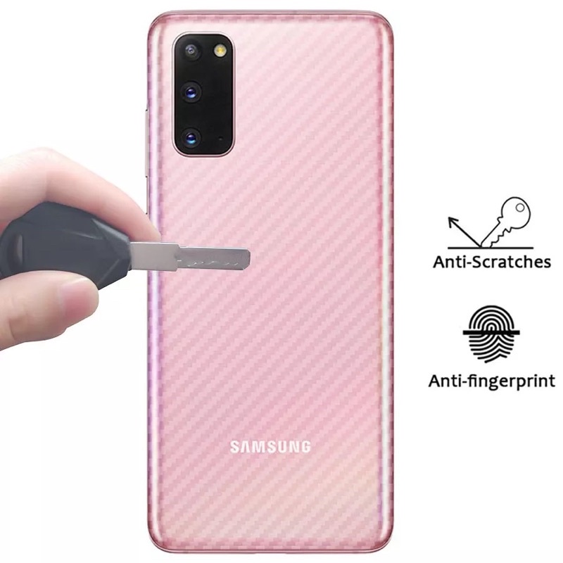 GARSKIN CARBON SAMSUNG A14 A04 A04E A04CORE A04S A13 4G 5G A03 A03CORE A21S A12 A11 A10 A10S A02 A02S A03S A01 A01CORE CORE STIKER BACK SKIN ANTI JAMUR